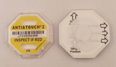 滨州二代国产ANTI&TOUCH75G防震动警示标签整盒包邮