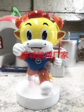桂林禁毒宣传阿牛禁毒卡通玻璃钢雕塑零售价