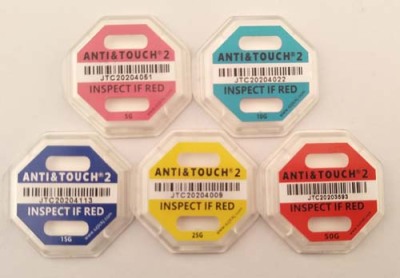 汕头二代国产ANTI&TOUCH防震动警示标签批量定购电话