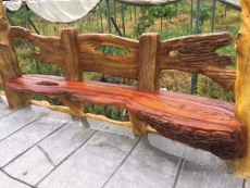 都匀水泥仿木纹施工制作