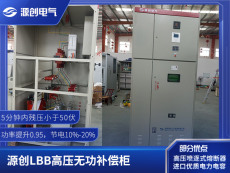 鼠笼式电机选用LBB系列电容补偿柜可改善