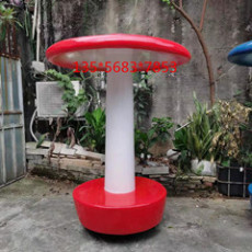 惠州小区庭院玻璃钢蘑菇亭雕塑定制电话价格