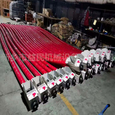 10公分石粉軟管螺旋上糧機(jī) 220V泥粉吸粉機(jī)