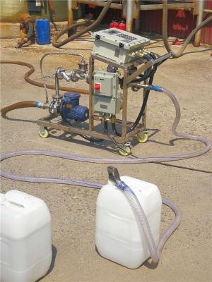 移动式化工液体灌装车 移动式液体自动装桶