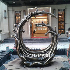 惠州门店休闲会所玻璃钢雕塑标识定制生产厂