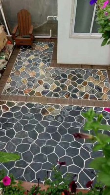 林芝不规则石材地砖