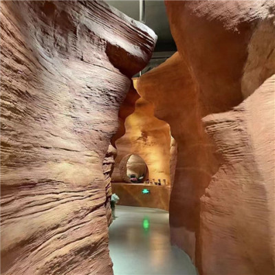 内蒙古展厅洞穴风施工步骤