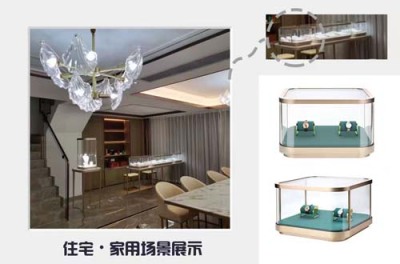 南京高档卡地亚珠宝展示柜设计方案