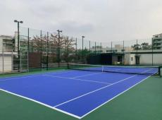 学校网球场设计施翻新