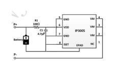 供应英集芯 IP3005US 单节锂电池保护IC