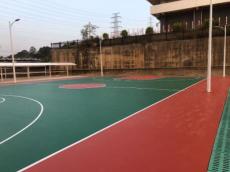 室外篮球场地翻新 篮球场改造建设