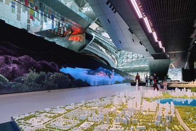 河南展厅展示滑轨屏厂商