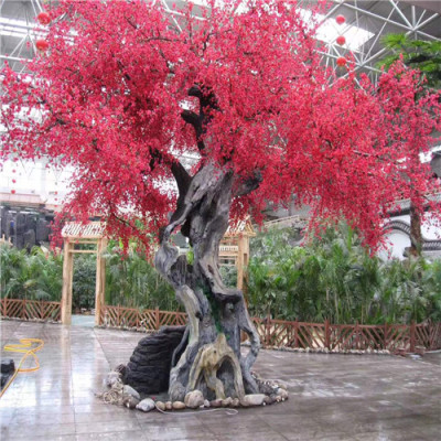 福建庭院假树施工过程