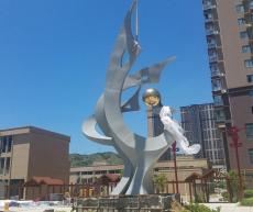 张家口圆环不锈钢雕塑厂家电话