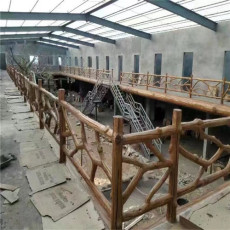 黑龙江钢筋水泥手工栏杆多少钱一米