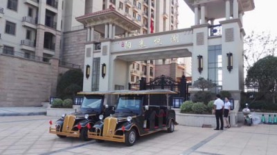 鞍山仿古电动观光老爷车供应