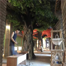 贵州塑石假山制作过程
