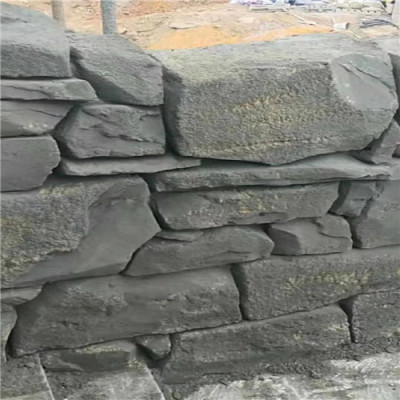 福建大型假山制作过程