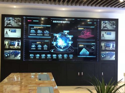 河南调度中心展厅LED显示大屏方案