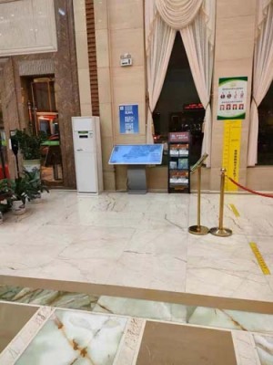 云南政务大厅触摸查询机效果