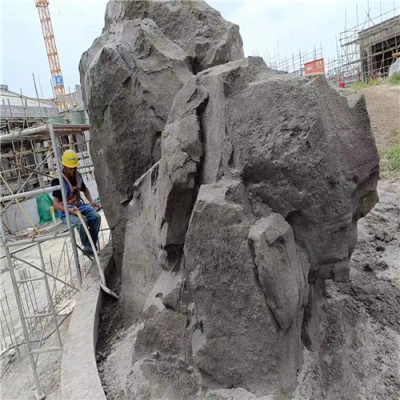 江苏顶尖的塑石假山设计施工