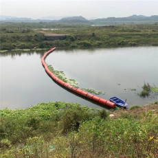 河道自动升降式拦漂排制作方法