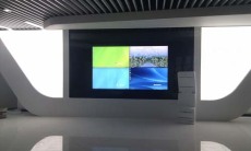 广东监控室无缝液晶拼接大屏效果
