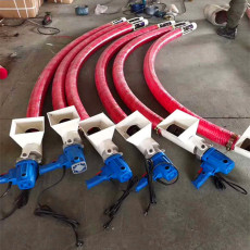 粉煤灰螺旋彈簧絞龍吸糧機水稻抽料機
