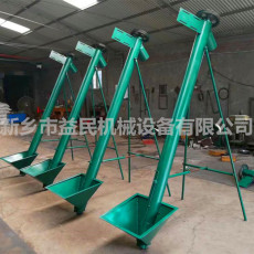 粉末污泥絞龍?zhí)嵘龣C(jī)傾斜式糧食上料機(jī)流水線