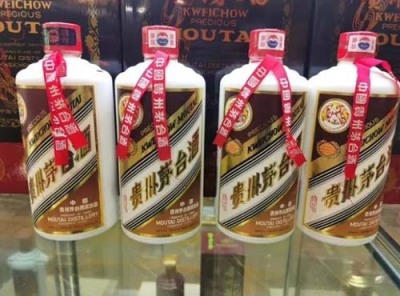 贵州附近回收粤五羊茅台酒瓶哪里价格高