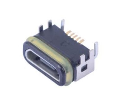 IPX8防水Micro USB 5P母座 威联创供应