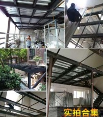 八宝山家庭钢结构楼梯制作焊接价格