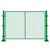 8x16公分孔养殖绿色铁丝网浸塑边框护栏