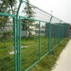 绿色运动场围栏动物园围网学校球场围栏网