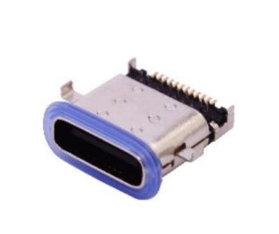 USB TYPE-C 3.1母座 IPX8 DIP 沉板1.06母头