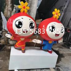 衢州市民族团结主题石榴娃娃雕塑零售电话厂