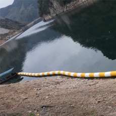 河道拦渣浮排200米电站拦漂装置
