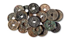 盐城清代古钱币收藏