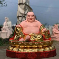大肚弥勒佛神像如来佛 祖张天师 伽蓝菩萨