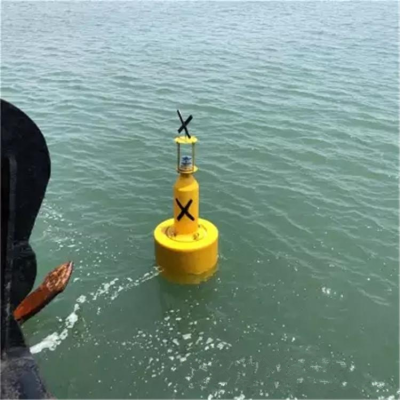 海上1.5m警示浮标安装流程