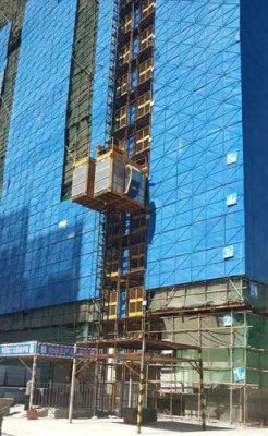广州市规模大的施工升降机出租厂家