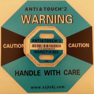 四平二代国产ANTI&TOUCH75G防震动警示标签整盒包邮