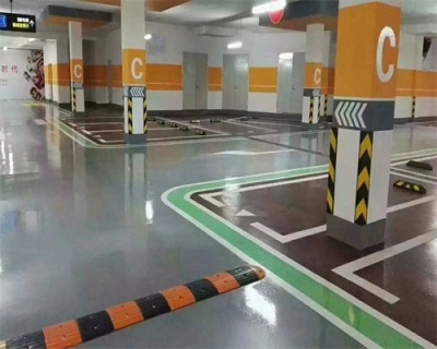 广州天河区停车场耐磨防滑地坪漆施工价格