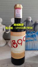 杭州红酒参展商活动红酒瓶雕像模型定制厂家