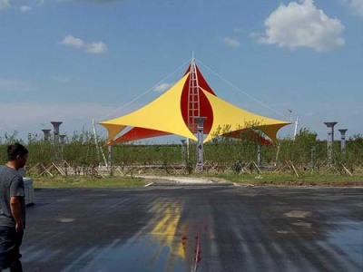 湖北ETFE景观伞安装施工