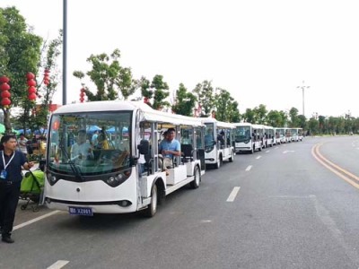 巢湖公园电动游览观光车多少钱一辆