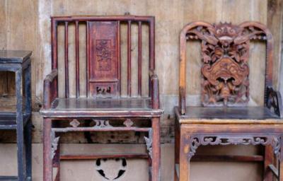 上海红木餐桌保养 翻新老椅子 旧椅子