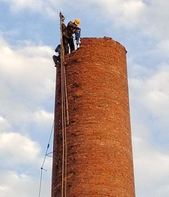 鄂州专业180米混凝土烟囱拆除施工团队