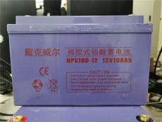 戴克威尔蓄电池NPG38-12 12V38AH系统稳压电
