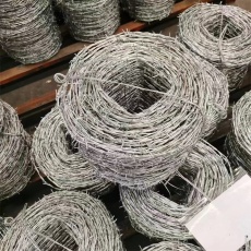 台湾现货单股刺绳厂家供应新北镀锌铁丝网